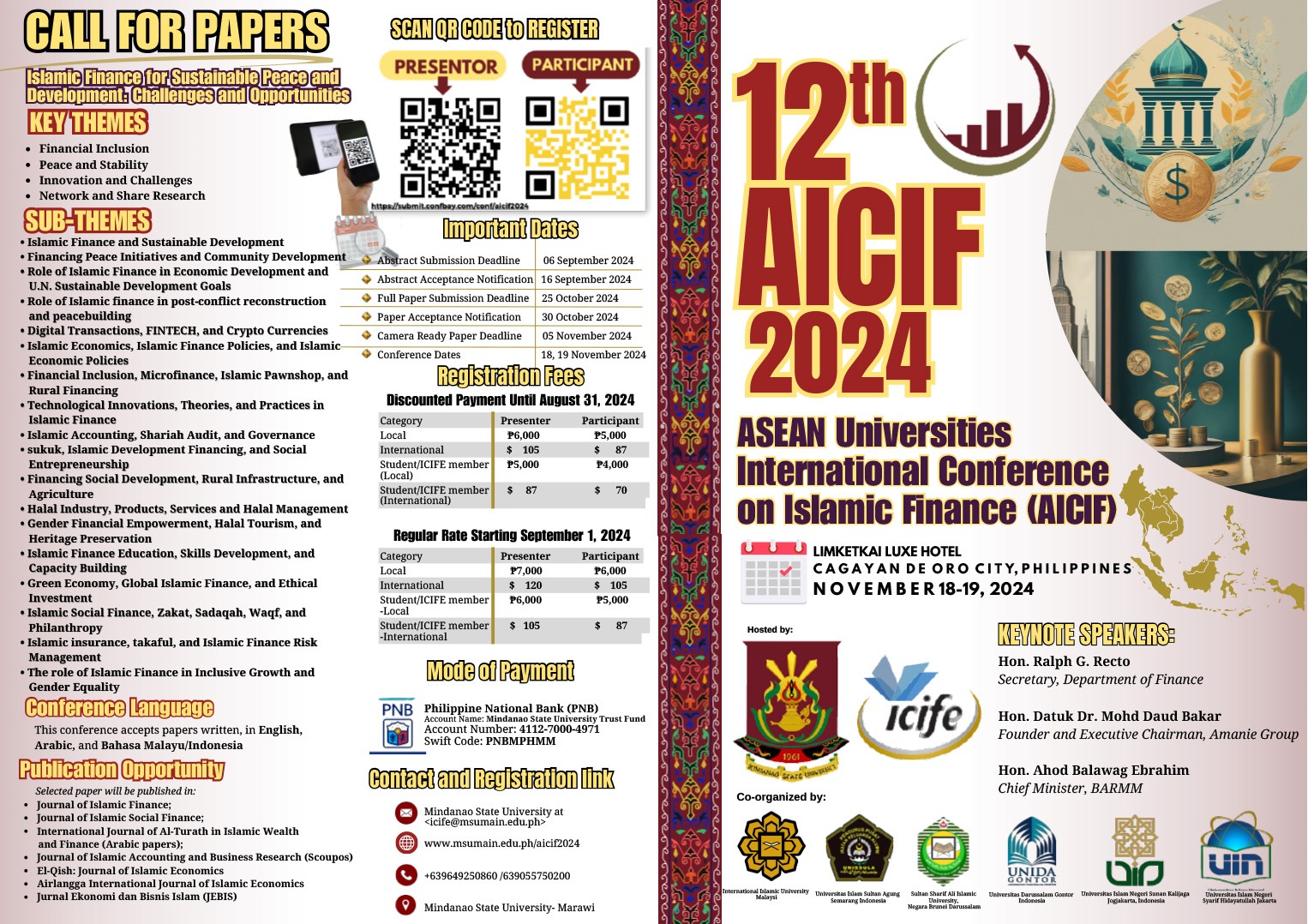 12th AICIF Brochure