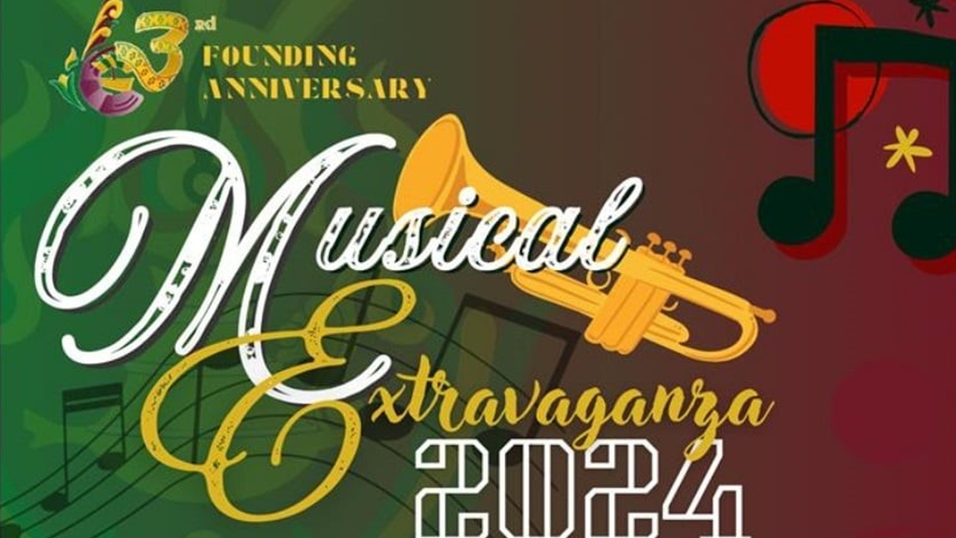 Musical Extravaganza 2024 Poster