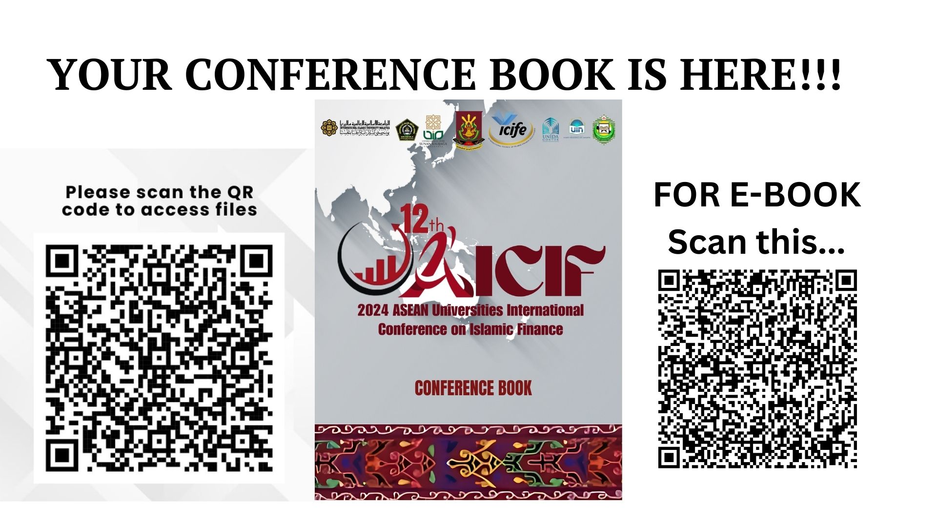 AICIF 2024 QR Codes