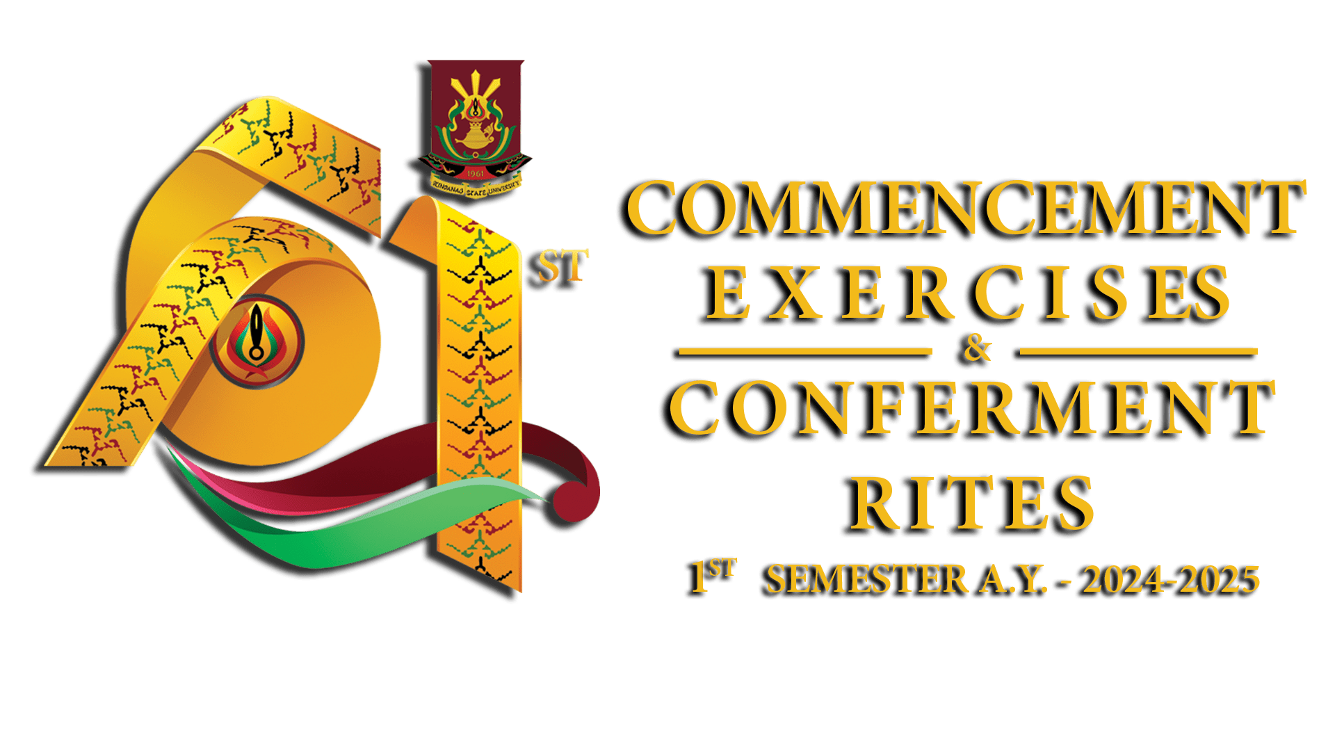 61st Commencement Exercises & Conferment Rites